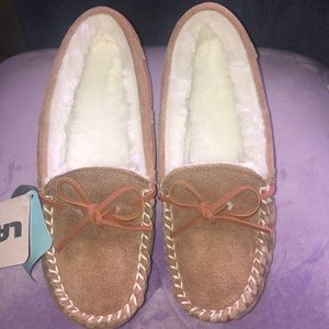 Fux Fur moccasins